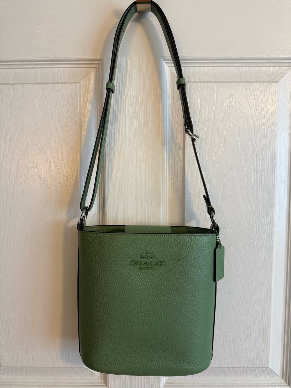 Men's Green Shoulder Bag